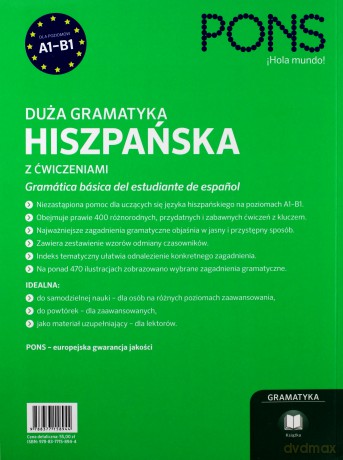 Duża gramatyka hiszpańska z ćwiczeniami [KSIĄŻKA]