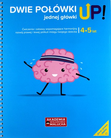 Dwie połówki jednej główki UP! 4-5 lat [KSIĄŻKA]