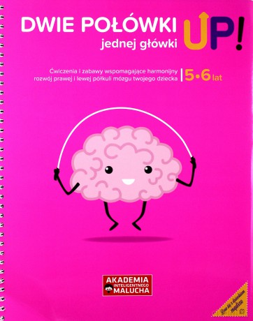 Dwie połówki jednej główki UP! 5-6 lat [KSIĄŻKA]