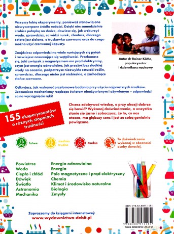 Eksperymenty. Księga młodych odkrywców - Rainer Köthe [KSIĄŻKA]