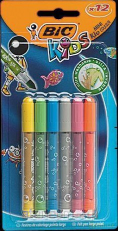 Flamastry mini Kid Couleur 12 kolorów