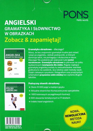 Gramatyka i słownictwo angielskie w obrazkach [KSIĄŻKA]