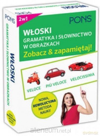 Gramatyka i słownictwo włoskie w obrazkach [KSIĄŻKA]