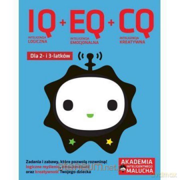 IQ + EQ + CQ dla 2-3 latków [KSIĄŻKA]
