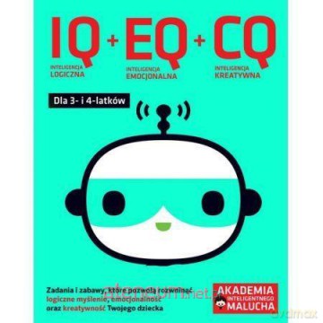 IQ + EQ + CQ dla 3-4 latków [KSIĄŻKA]