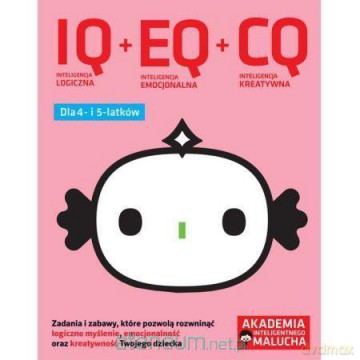 IQ + EQ + CQ dla 4-5 latków [KSIĄŻKA]