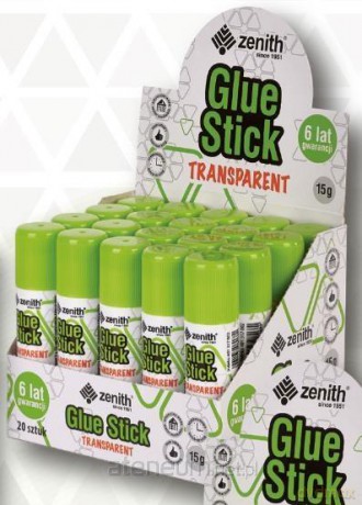 Klej w sztyfcie transparent 15 g (20 szt)