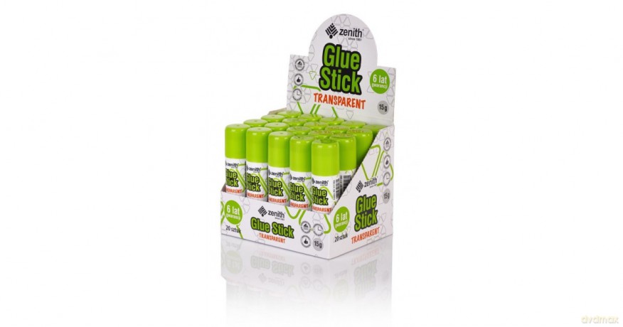 Klej w sztyfcie transparent 15 g (20 szt)