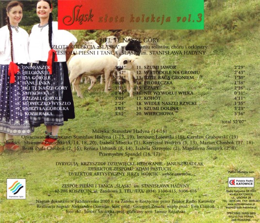 Zespół Pieśni I Tańca Śląsk: Hej te nasz góry vol. 3 [CD]