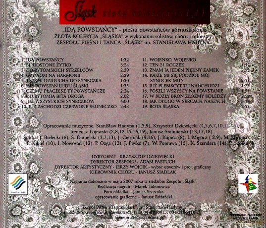 Zespół Pieśni I Tańca Śląsk: Idą powstańcy [CD]