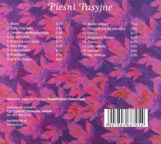 Zespół Pieśni I Tańca Śląsk: Pieśni Pasyjne [CD]