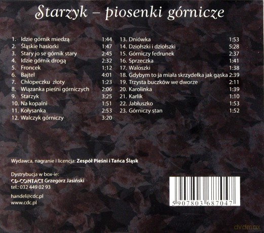 Zespół Pieśni I Tańca Śląsk: Strzyk - Piosenki górnicze [CD]
