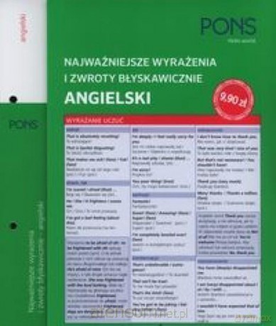 Najważniejsze wyrażenia i zwroty błys. Angielski [KSIĄŻKA]
