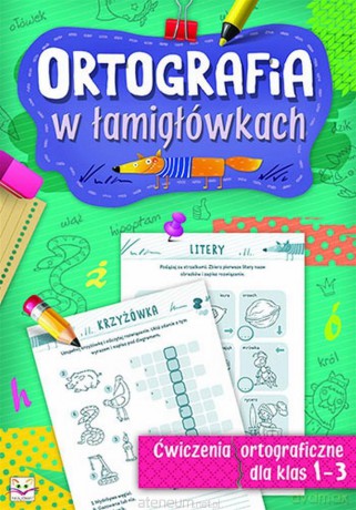 Ortografia w łamigłówkach [KSIĄŻKA]
