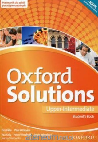 Oxford Solutions Upper-Intermediate podręcznik [KSIĄŻKA]