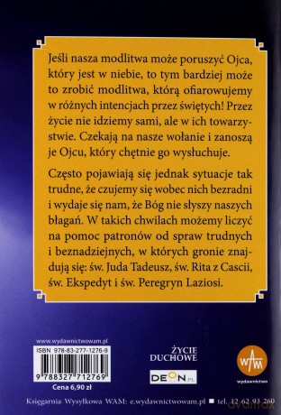 Patroni od spraw trudnych i beznadziejnych - Stanisław Mrozek [KSIĄŻKA]
