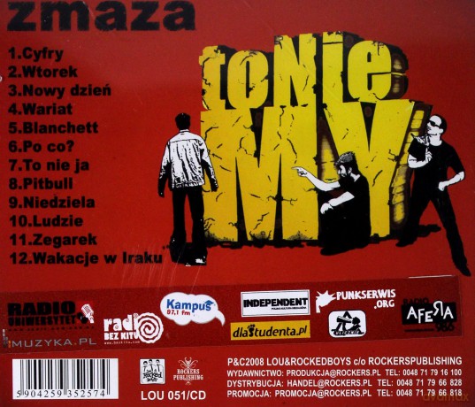 Zmaza: To nie my [CD]