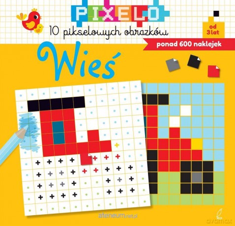 Pixelo. Wieś + 600 naklejek [KSIĄŻKA]