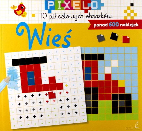 Pixelo. Wieś + 600 naklejek [KSIĄŻKA]