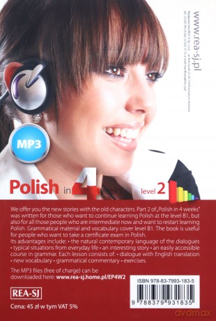 Polish w 4 tygodnie Angielski 2 - Marzena Kowalska [KSIĄŻKA]+[CD]