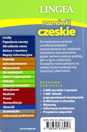 Rozmówki czeskie ze słownikiem i gramatyką [KSIĄŻKA]