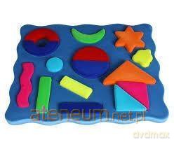 Sorter 3D kształty geometryczne