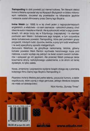 Trainspotting - Irvine Welsh [KSIĄŻKA]
