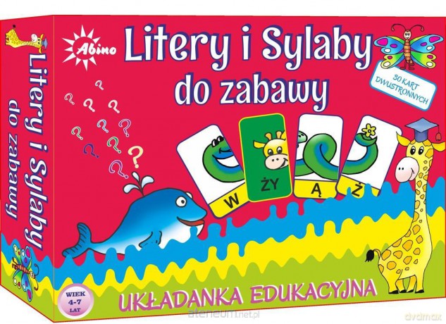 Układanka - Litery i sylaby [GRA]