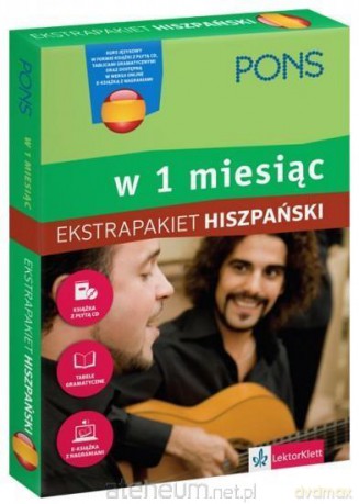 W 1 miesiąc - Hiszpański Ekstrapakiet 1 [KSIĄŻKA]