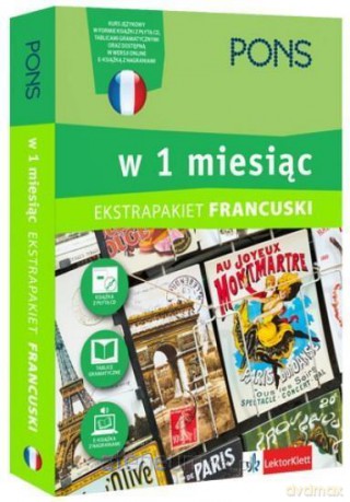 W 1 miesiąc- Francuski Ekstrapakiet 3 [KSIĄŻKA]