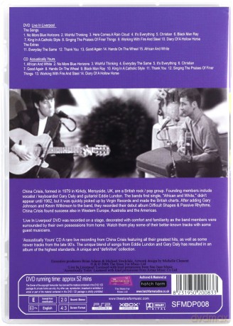 China Crisis: The Definitive China Crisis Live [CD]+[DVD]