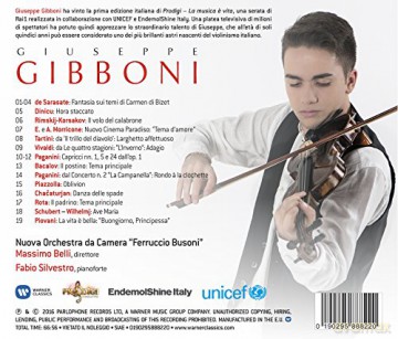 Giuseppe Gibboni: Prodigi - Giuseppe Gibboni [CD]