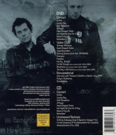 De/Vision: Unplugged And The Motion Pictures [CD]+[DVD]