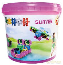 CLICS Glitter 8w1 wiaderko CB-180 [KLOCKI]