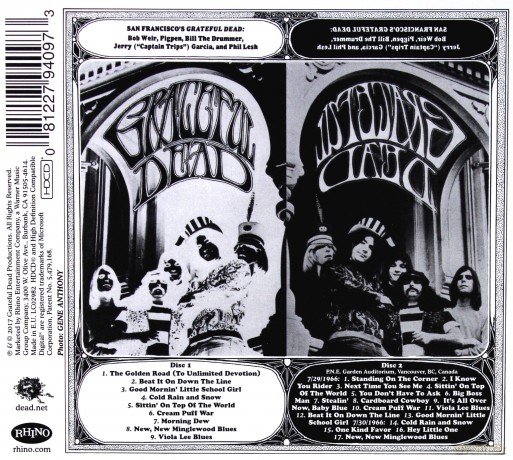 Grateful Dead: The Grateful Dead (50th Anniversary Deluxe Edition) [2CD]