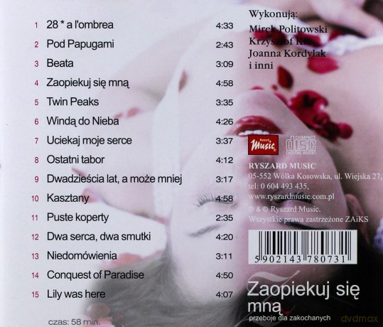 Zaopiekuj się mną [CD]