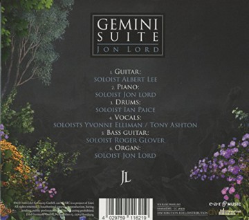 Jon Lord: Gemini Suite 2016 Reissue [CD]