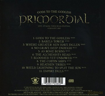 Primordial: Gods To The Godless (Limited Edition) [CD]