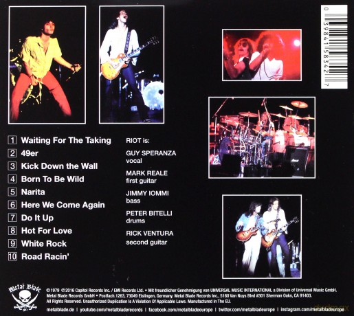 Riot: Narita [CD]