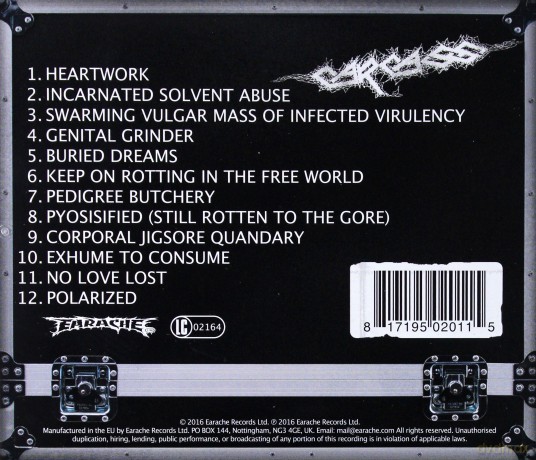 Carcass: The Best Of [CD]