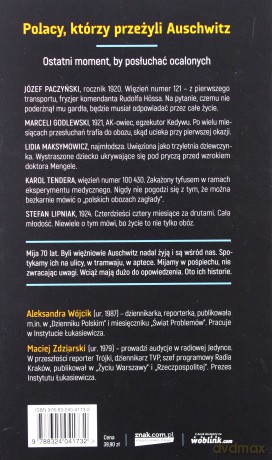 Dobranoc Auschwitz. Reportaż o byłych więźniach - Aleksandra Wójcik [KSIĄŻKA]