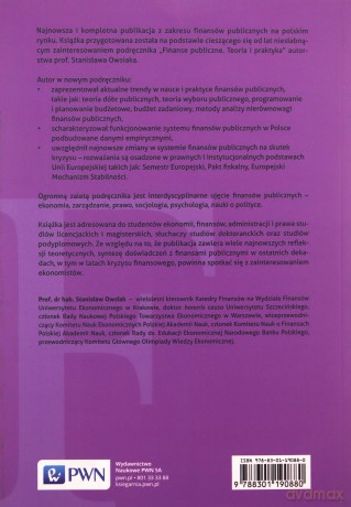 Finanse publiczne. Współczesne ujęcie - Stanisław Owsiak [KSIĄŻKA]
