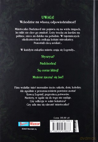Miasteczko Darkmord - Shane Hegarty [KSIĄŻKA]