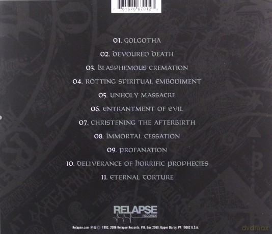 Incantation: Onward To Golgotha [CD]