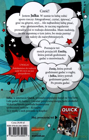 Tak jakby dziennik - Julka Quick [KSIĄŻKA]