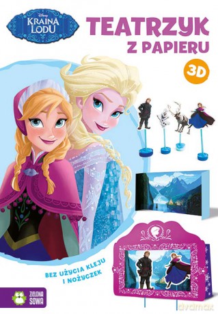 Teatrzyk z papieru 3D [KSIĄŻKA]