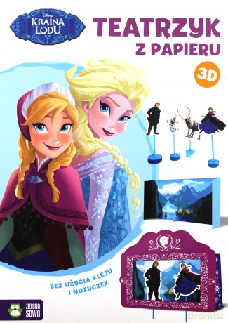 Teatrzyk z papieru 3D [KSIĄŻKA]