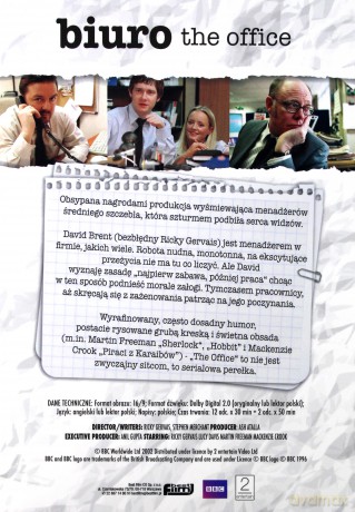 Biuro (The Office) serie 1-2 + odcinek specjalny (BBC) [BOX] [3DVD]