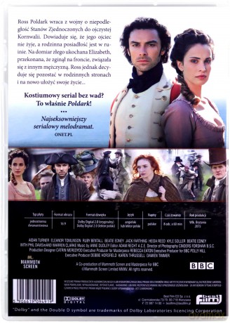 Poldark - Wichry Losu Sezon 1 [3DVD]