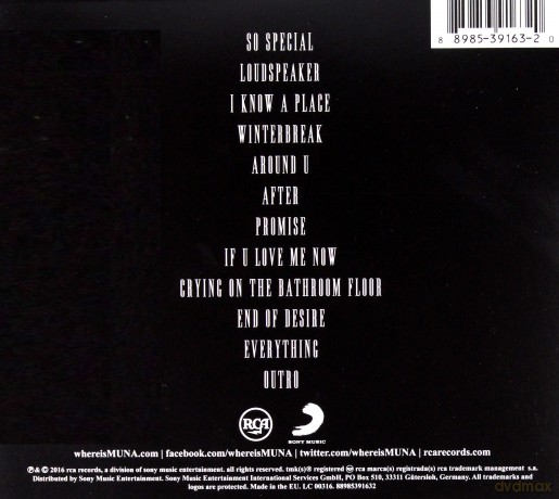 Muna: About U [CD]